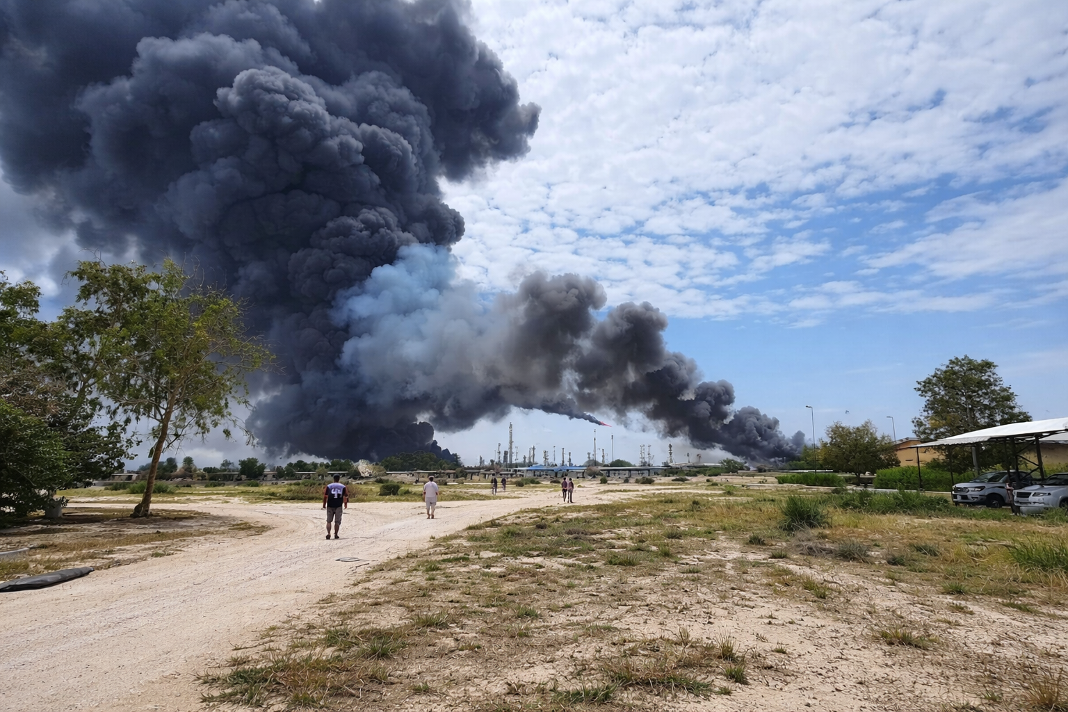 শান্তির ঘোষণার পরই নতুন হামলা, ইরানের তেল খাতে অস্থিরতা