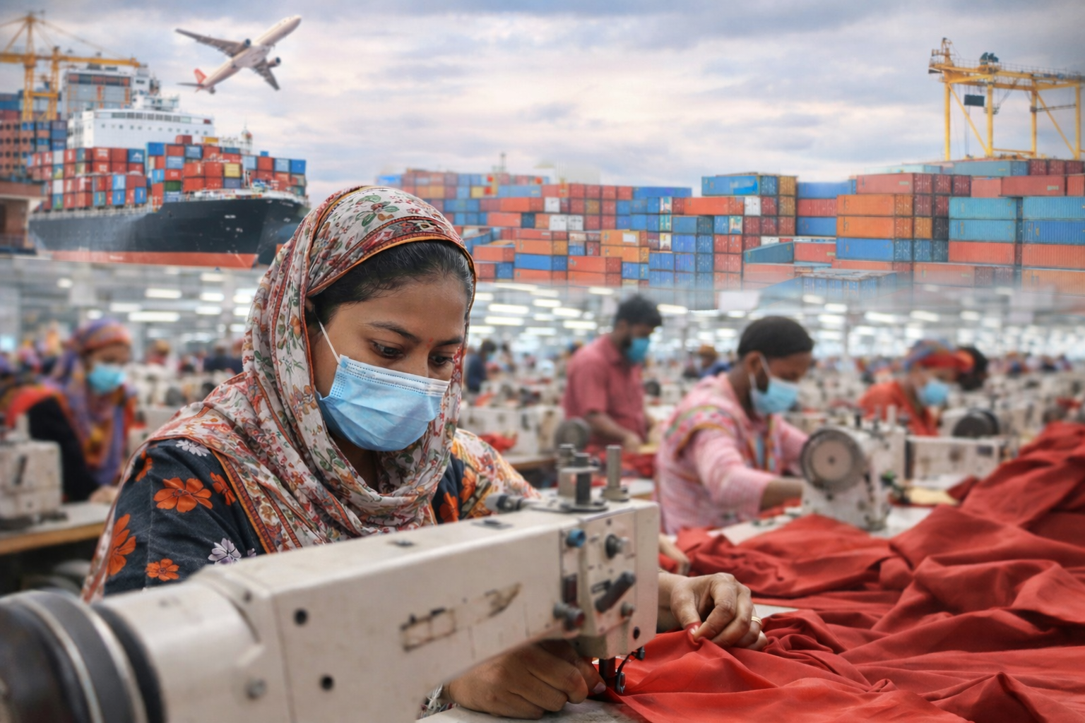 তৈরি পোশাক রপ্তানিতে চাপ, সামনে কৌশল বদলের চ্যালেঞ্জ