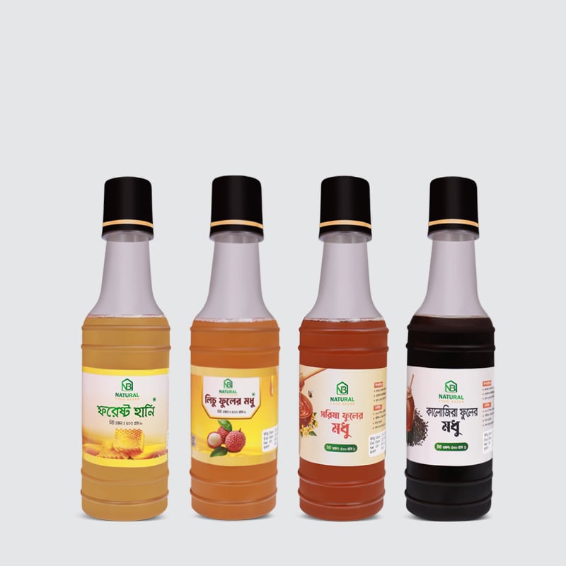 হানি কম্বো একসাথে চারটি ভিন্ন স্বাদের মধু (Honey Combo)